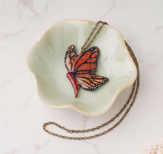 The Beautiful Bayou Monarch Pendant